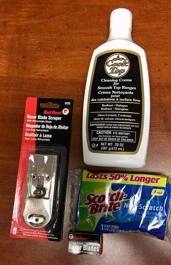 SMOOTH TOP RANGE CLEANING KIT