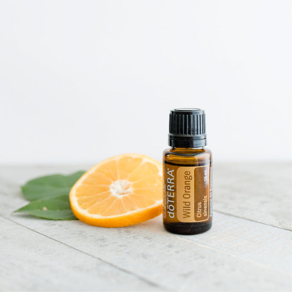 doTERRA Wild Orange Essential Oil - Powerful Cleanser and Purifying Agent, Supports Healthy Immune Function, Uplifts Mind and Body; For Diffusion, Internal, or Topical Use - 15 ml